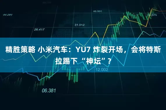 精胜策略 小米汽车：YU7 炸裂开场，会将特斯拉踢下 “神坛”？