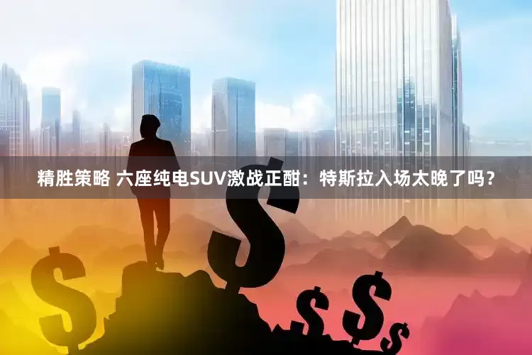 精胜策略 六座纯电SUV激战正酣：特斯拉入场太晚了吗？